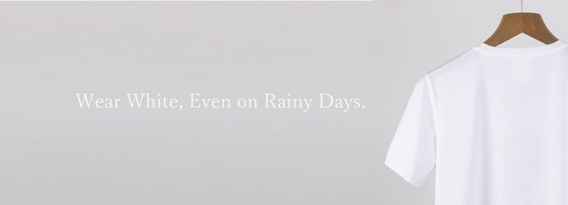 えみんこ Wear White, Even on Rainy Days. – AMAN ONLINE STORE