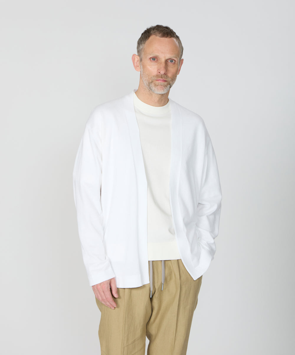 JOHN SMEDLEY | S4680 長袖ボタンレスカーディガン - アマン