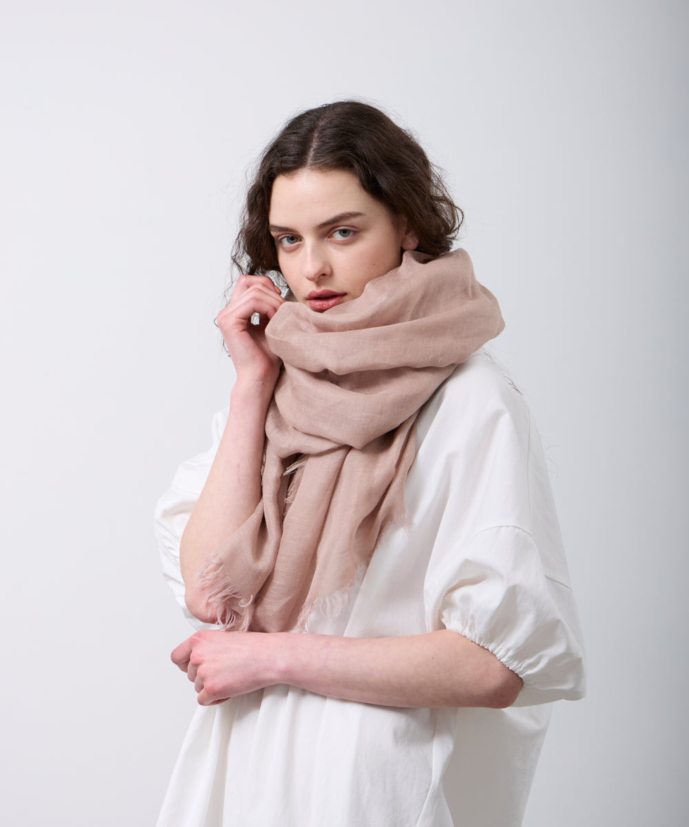 ASAUCE MELER | リネンモダールシルクメランジュソリッドSTL - アマン