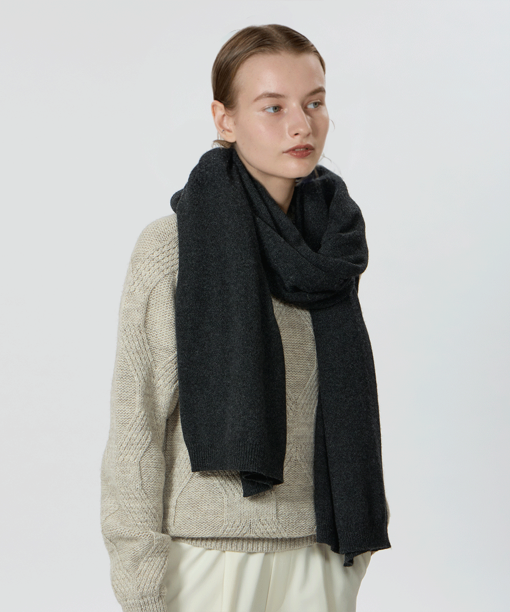 MBハイエンドウールカシミヤストールブラック 【公式通販】 MBハイエンドウールカシミヤストールブラック 【公式通販】