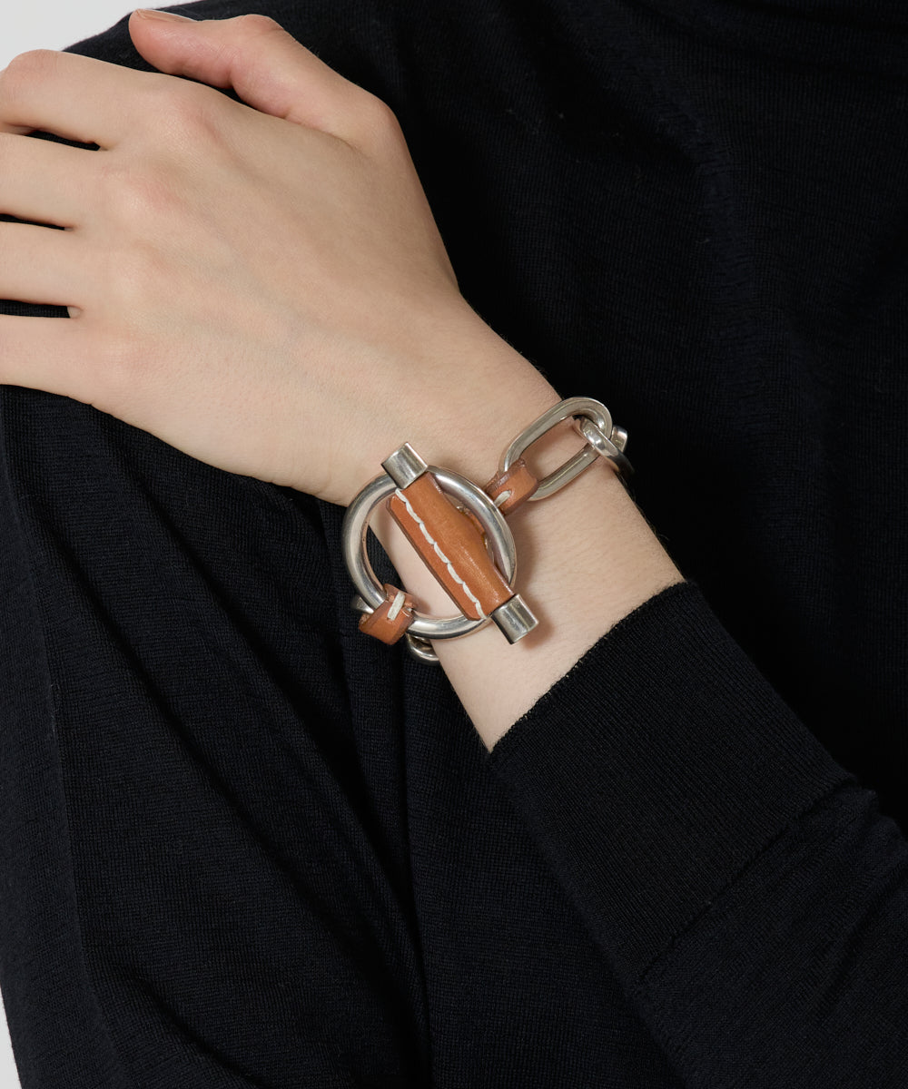 CXC | Chain x Leather ブレスレット - アマンオンラインストア – AMAN