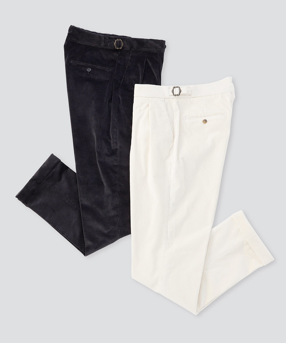 ベルウィッチ ツープリーツアジャスター付きパンツ スコッチ DV1350 BERWICH ツープリーツアジャスター付きパンツ/SCOTCH(スコッチ