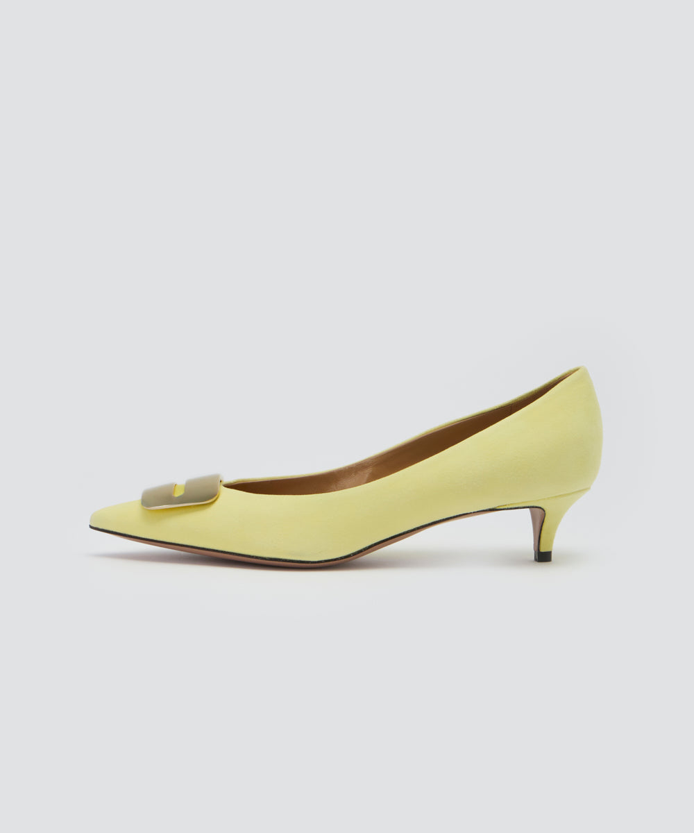 PELLICO | アネッリフィッビア スウェード パンプス 3.5cm CREAM