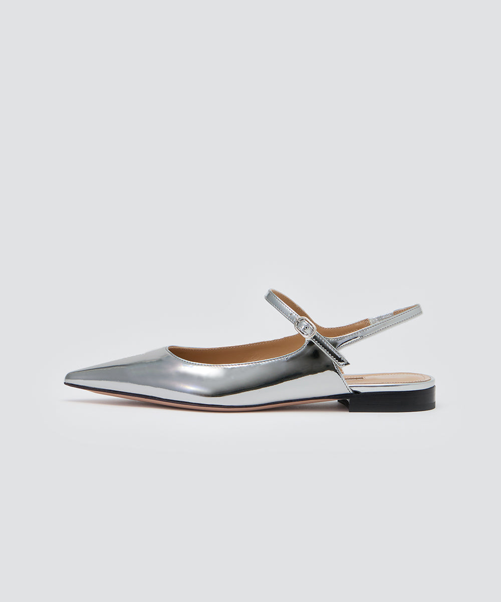 PELLICO | アネッリ スムース パンプス 3.5cm ASH WHITE