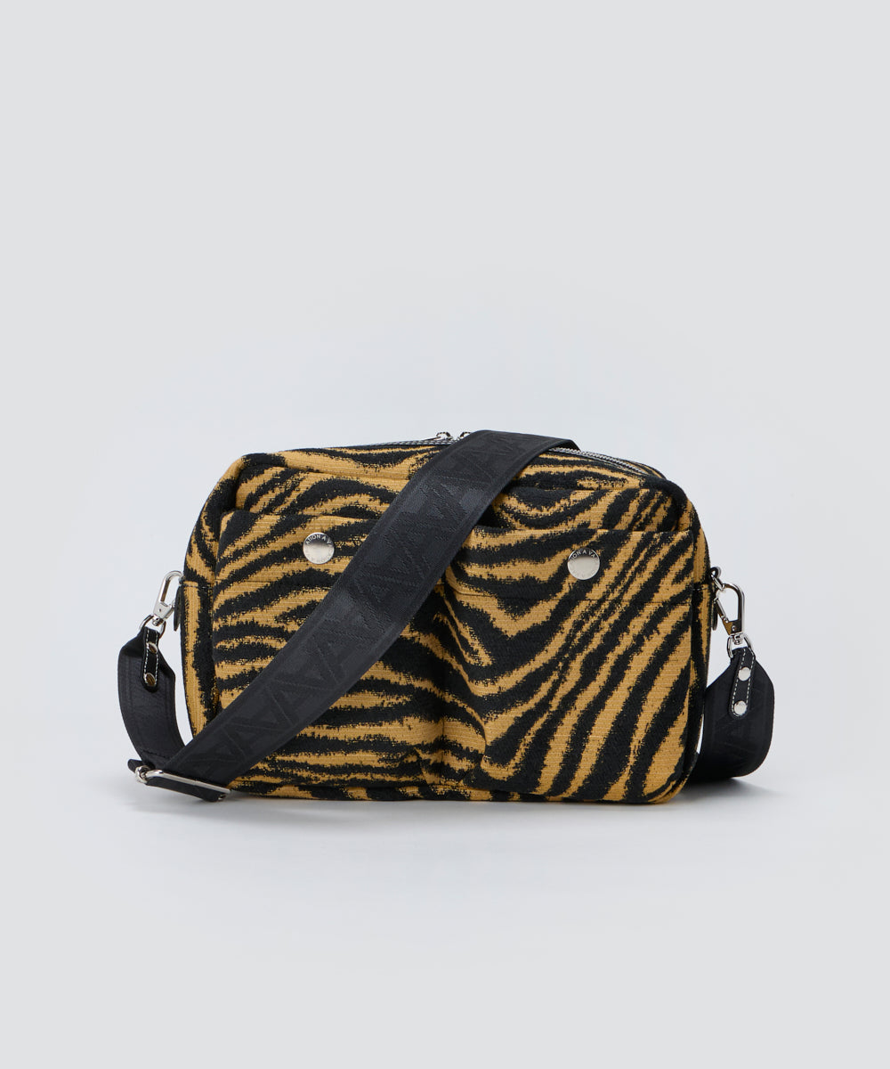 Zebra cross body discount bag