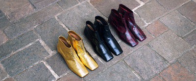 NORA SHORT BOOTS & ANELLI TURNLOCK