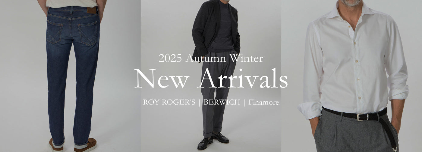 【New Arrivals】 四季を超えて纏うことのできる、新定番
