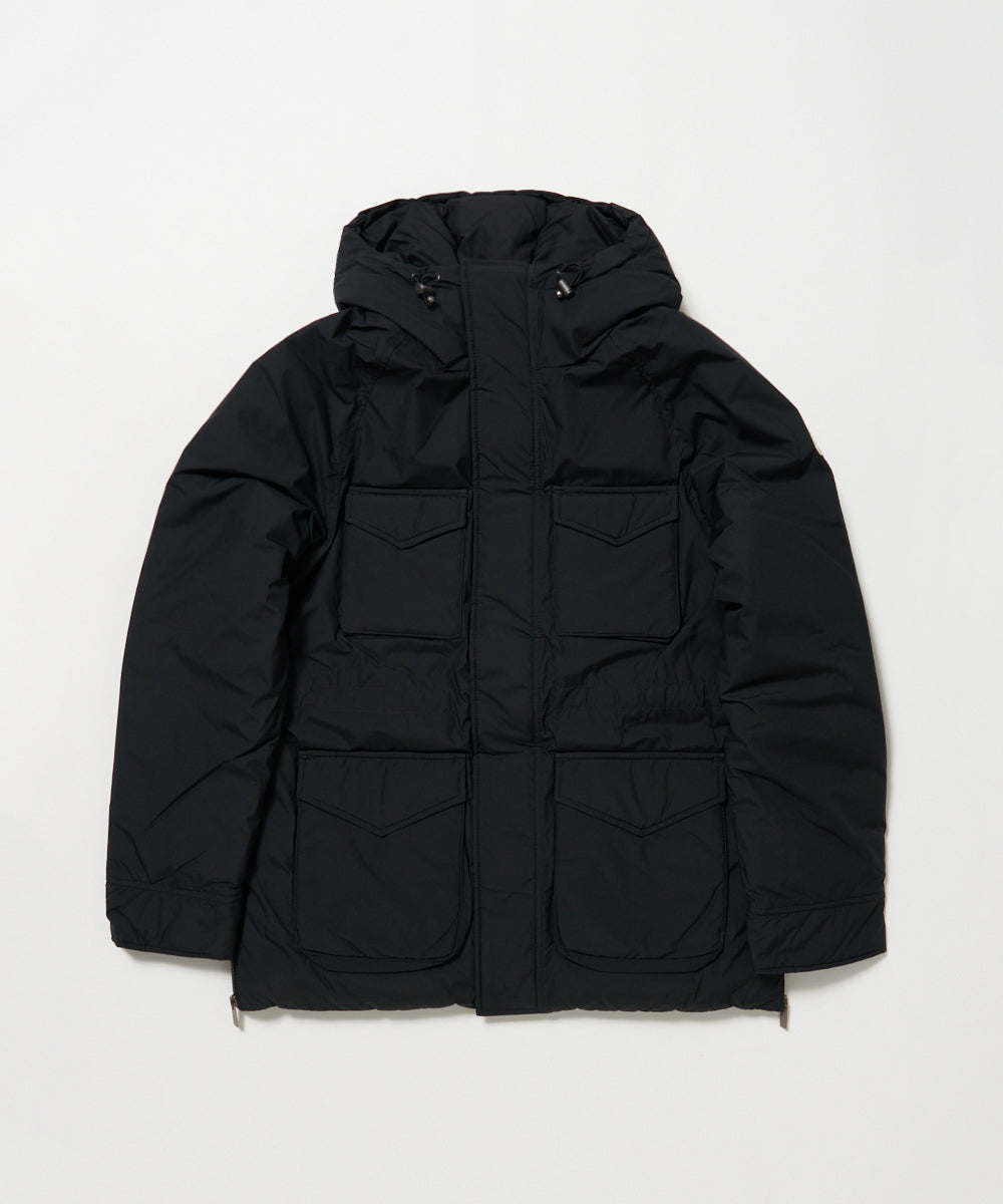 BAZUS フィールドジャケット風 ダウンジャケット