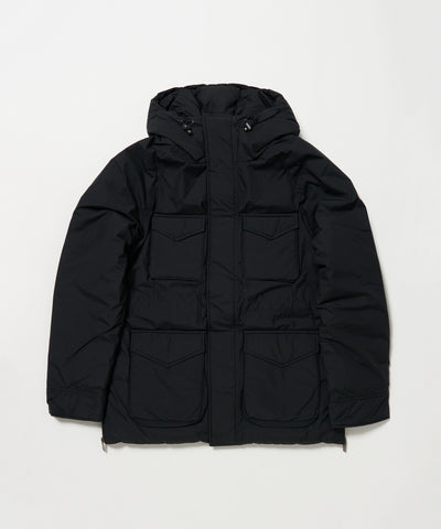 BAZUS フィールドジャケット風 ダウンジャケット