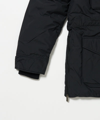 BAZUS フィールドジャケット風 ダウンジャケット