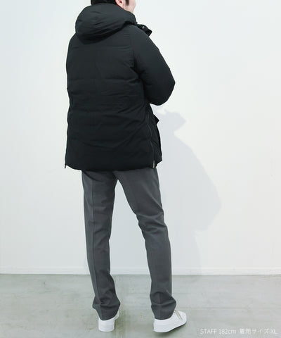 BAZUS フィールドジャケット風 ダウンジャケット