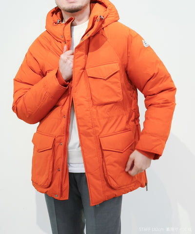 BAZUS フィールドジャケット風 ダウンジャケット