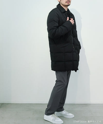 GRAVES ステンカラー ダウンジャケット