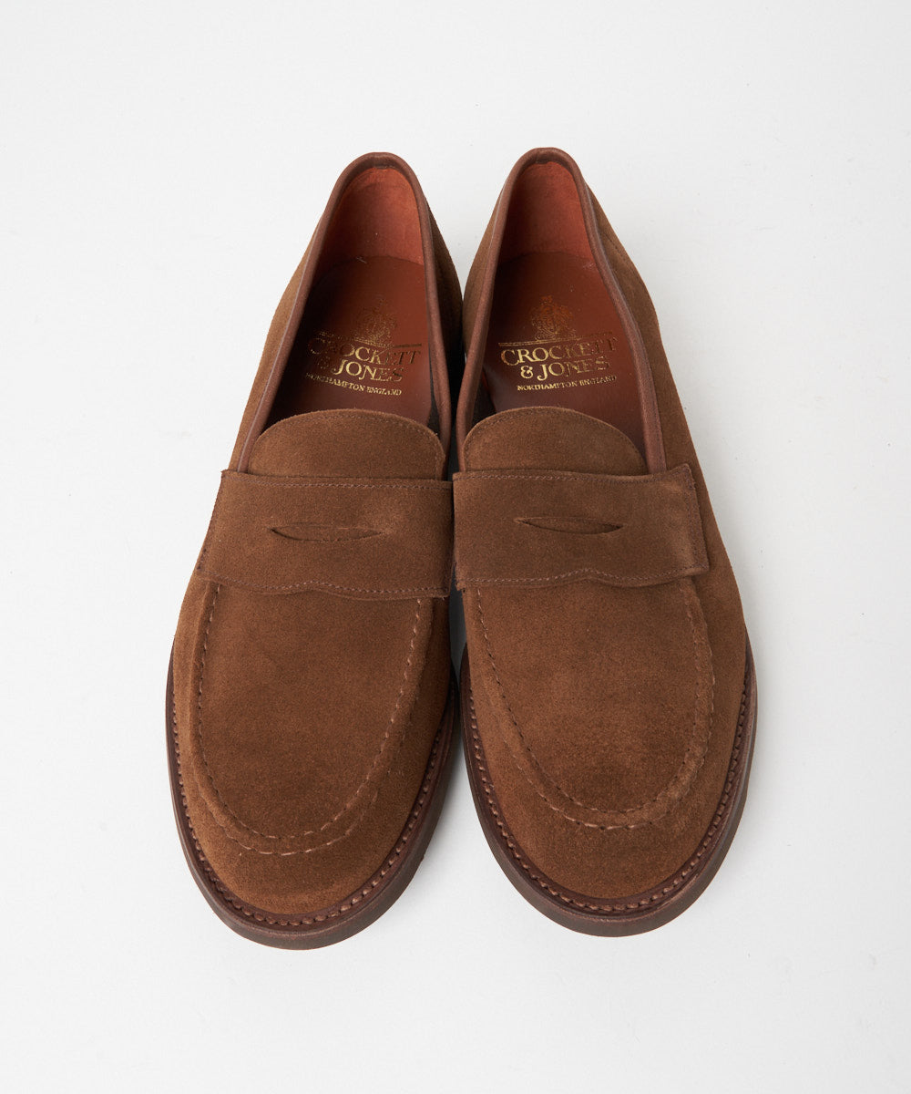 クロケット&ジョーンズ ローファー HARVARD ハーバード スウェード CROCKETT&JONES | HARVARD 2 WITH CITY SOLE ハーバード 2 (スエード