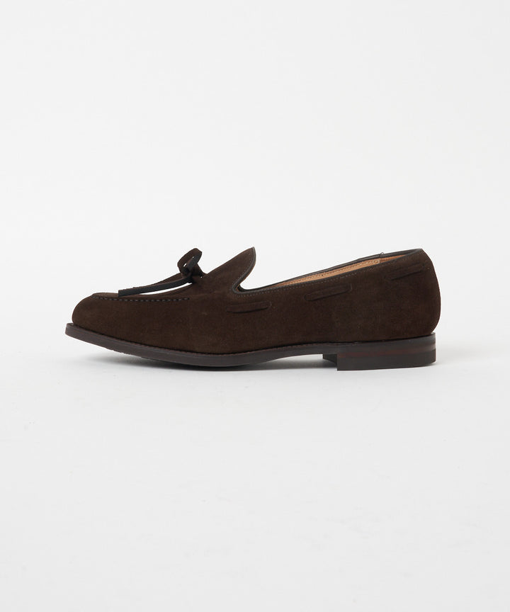 クロケット＆ジョーンズ WENDOVER リボン スエードローファー ブラウン Crockett&Jones クロケット＆ジョーンズ WENDOVER3 ウェン