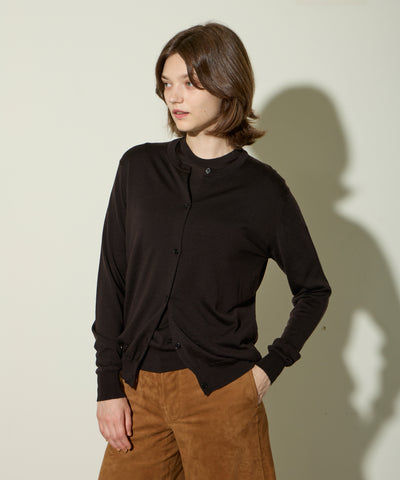 PIPPA 丸首カーディガン