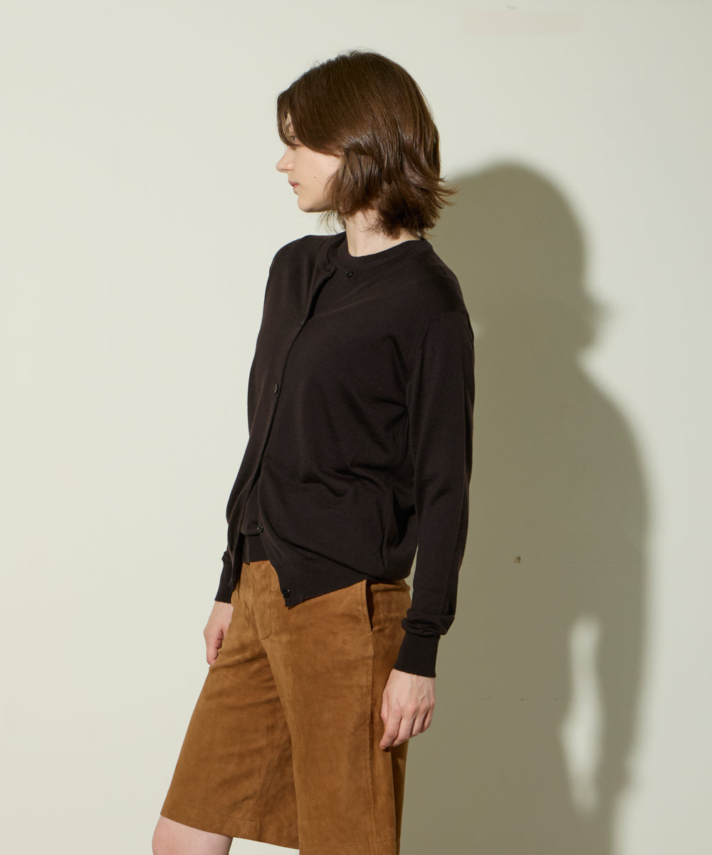 PIPPA 丸首カーディガン