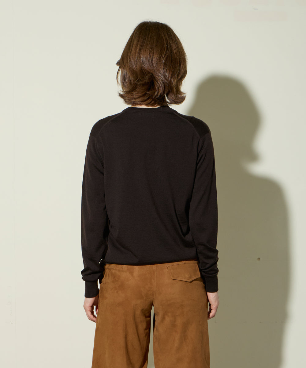 自分ツッコミくま John Smedley ボタンレス カーディガンL shopbring_9024f160157