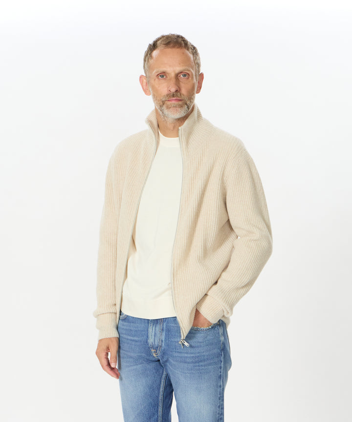 JOHNS MEDLEYドライバーズニット カーディガン セーター ネイビー JOHN SMEDLEY ジョンスメドレー ジップアップニット/ドライバー