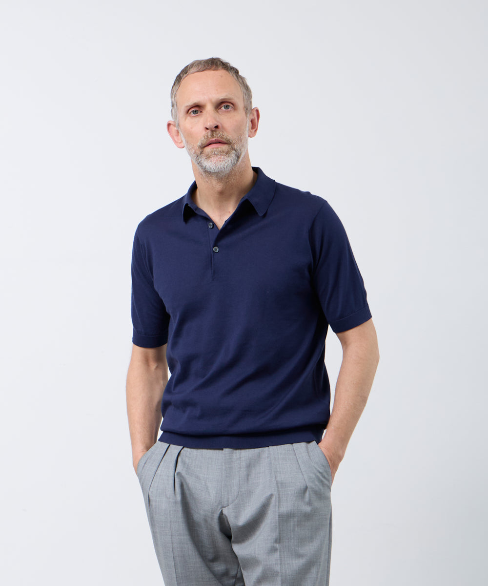 John smedley 半袖ニットポロ JOHN SMEDLEY | REID 半袖 ニットポロ - アマンオンラインストア