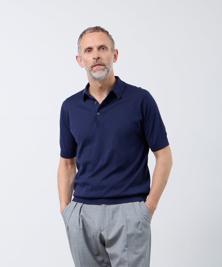 JOHN SMEDLEY 半袖ニットポロ JOHN SMEDLEY | REID 半袖 ニットポロ - アマンオンラインストア