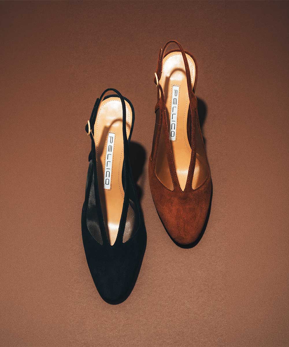 PELLICO | バックスリング パンプス 6.0cm BLACK - アマンオンライン