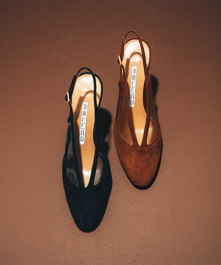 PELLICO | バックスリング パンプス 6.0cm BLACK - アマンオンライン
