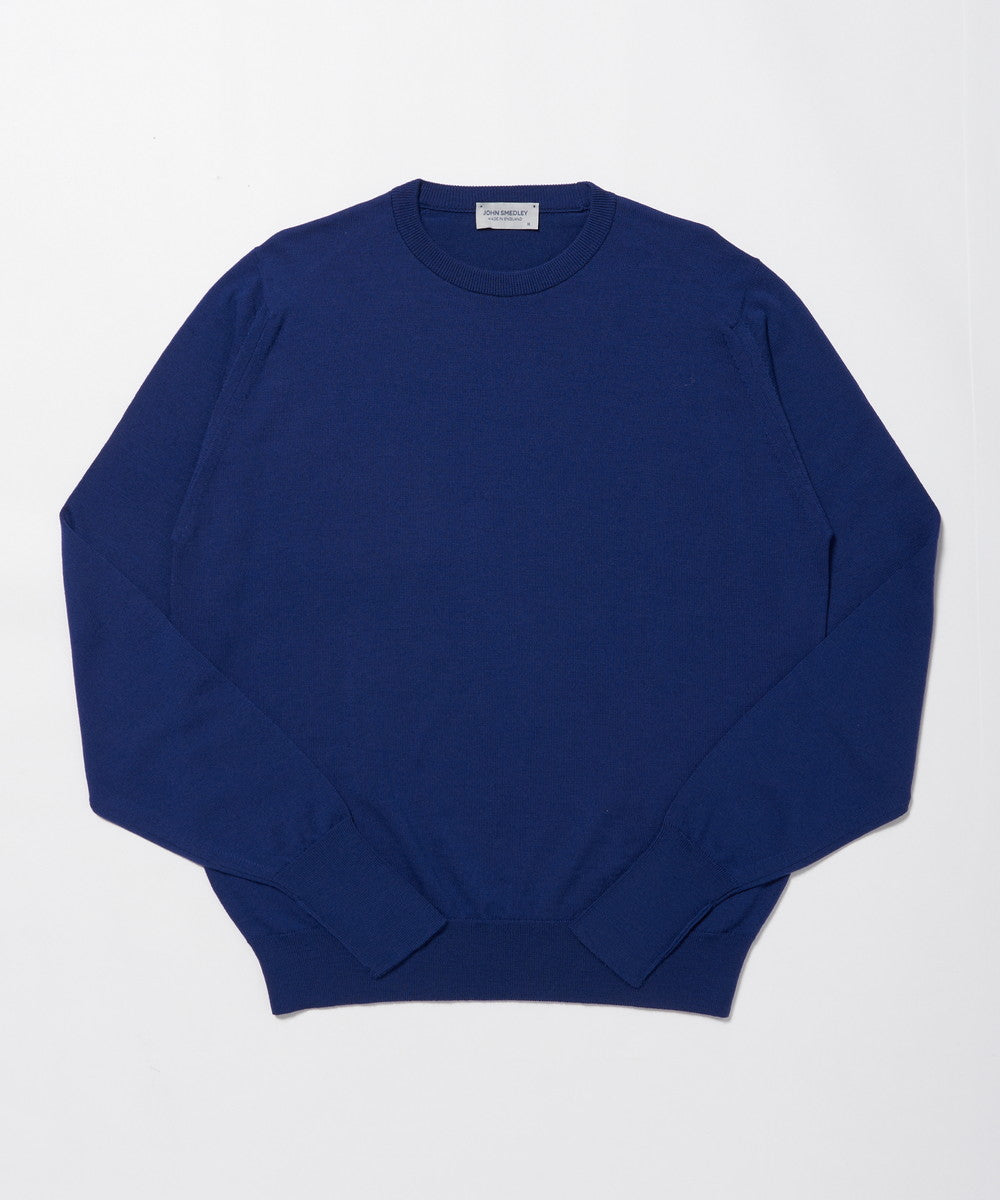 JOHN SMEDLEY 24Gクルーネックロングスリーブ ニット AMAN ONLINE