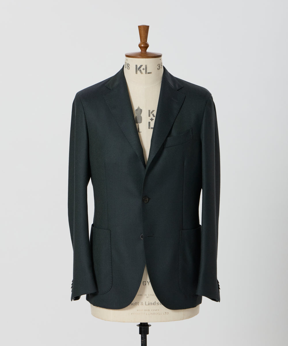 <美品>BOGLIOLI dover カシミヤ コットン ブルージャケット 46 美品>BOGLIOLI dover カシミヤ コットン ブルージャケット 46