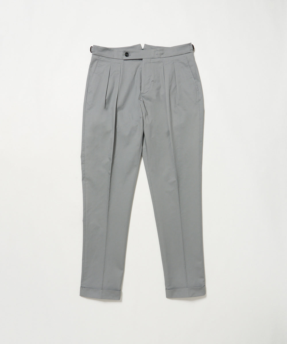 ベルウィッチ　スコッチ　44 ホワイトパンツ セール】ベルウィッチ パンツ メンズ スコッチ 2タック サイド