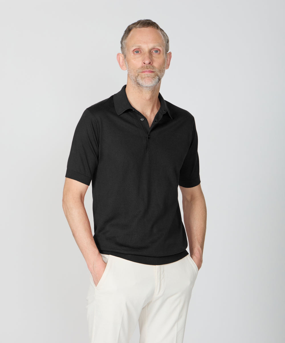 JOHN SMEDLEY | REID 半袖ニットポロ - アマンオンラインストア – AMAN 