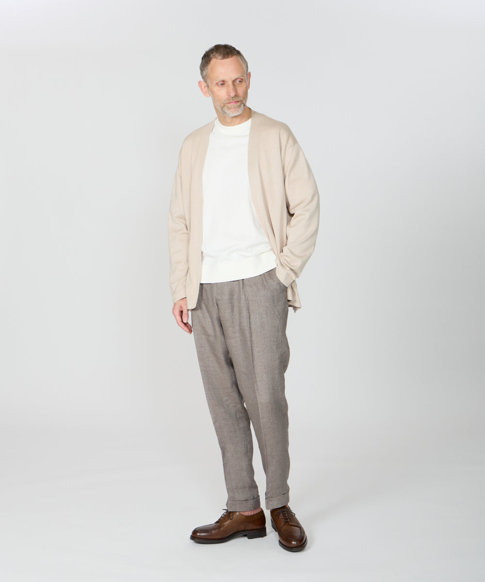 JOHN SMEDLEY | S4680 長袖ボタンレスカーディガン - アマン