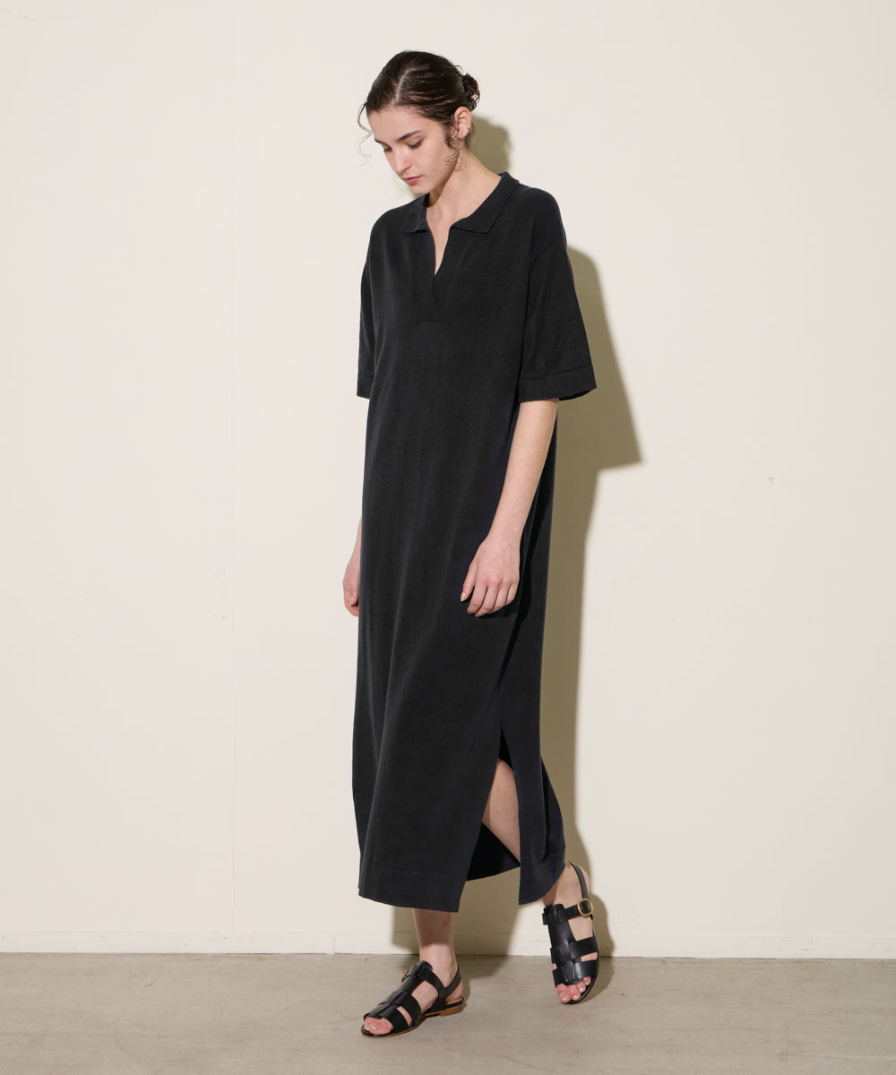 TAYA スキッパーポロワンピース