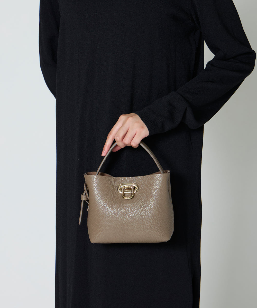 ANELLI TURNLOCK MINI バッグ TAUPE