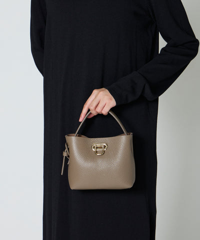 ANELLI TURNLOCK MINI バッグ TAUPE