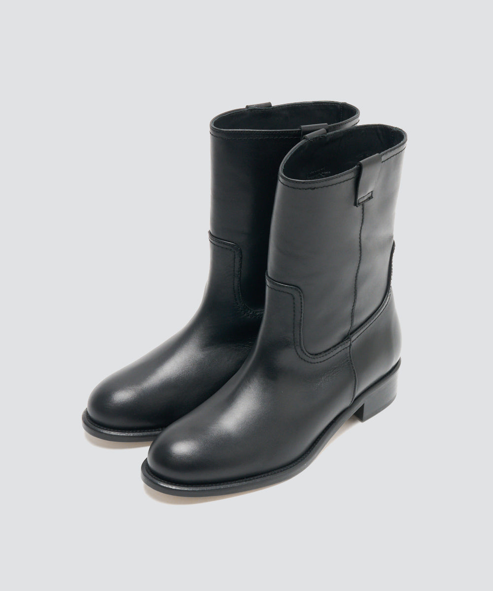AMY ミディアム ブーツ 3.5cm BLACK