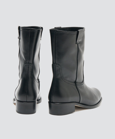 AMY ミディアム ブーツ 3.5cm BLACK
