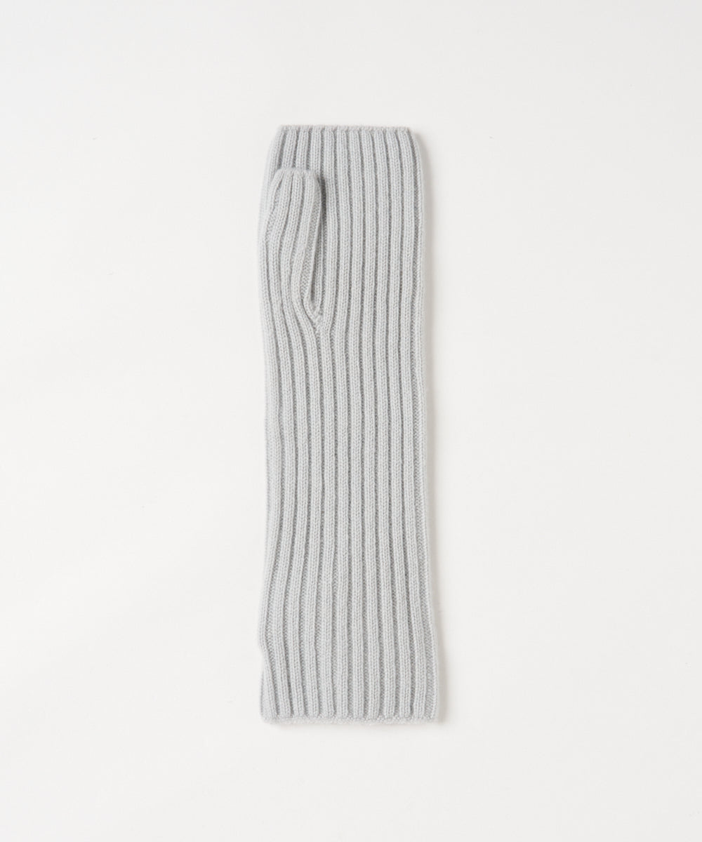 ASAUCE MELER | ミドルゲージカシミヤ2×2リブアームウォーマー