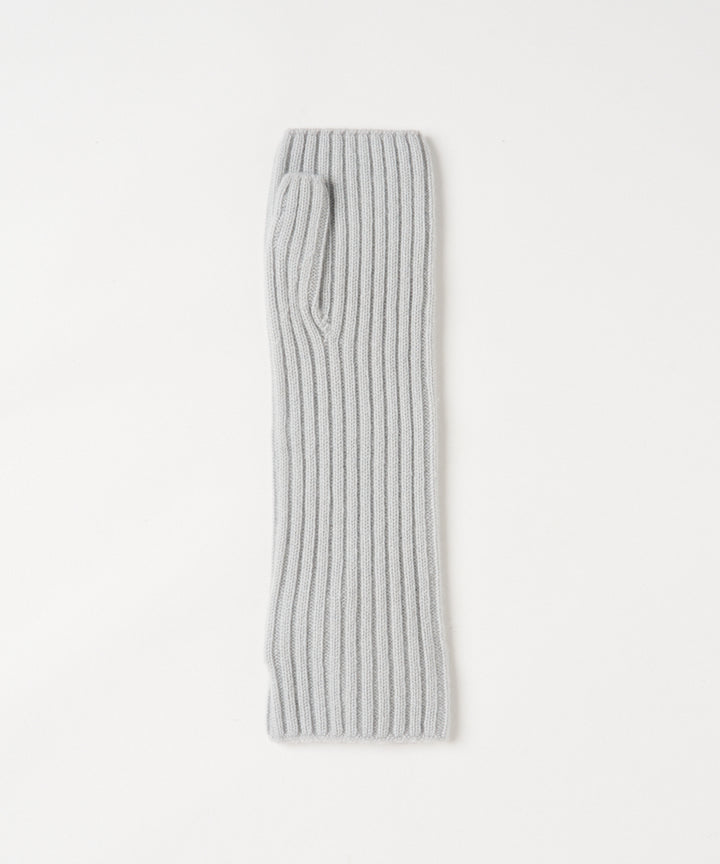 ASAUCE MELER | ミドルゲージカシミヤ2×2リブアームウォーマー