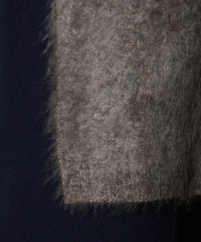 カシミヤファーニットストール