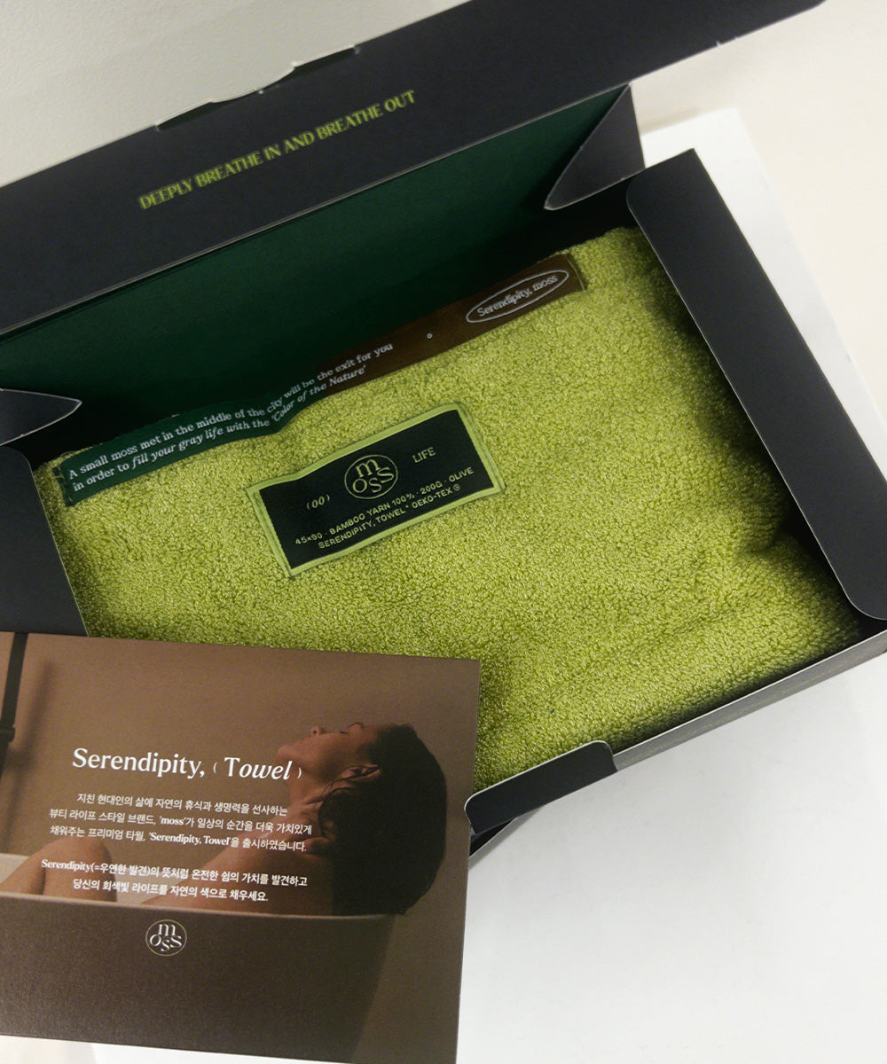MOSS ORIGIN | SERENDIPITY TOWEL - アマンオンラインストア – AMAN