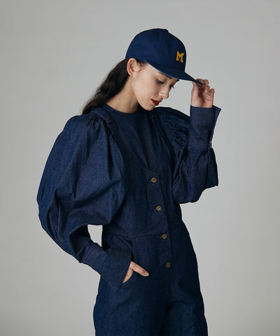 INDIGO 10-OZ DENIM OVERALLS | デニム オーバーオール