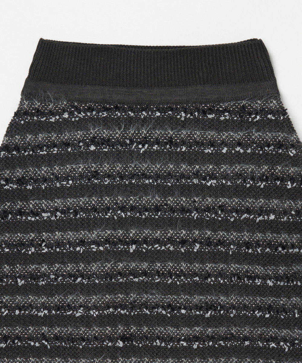 TWEED LOOK KNIT PENCIL SK | ツイード風 ペンシル スカート
