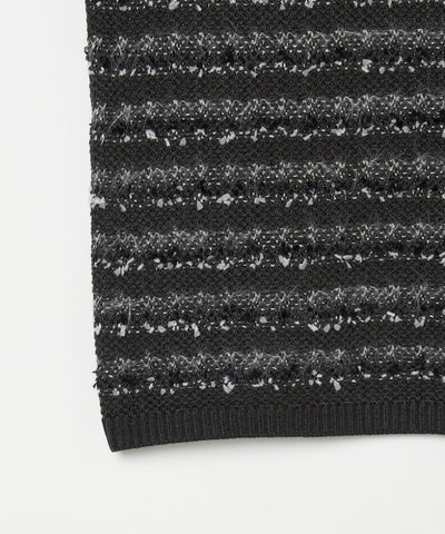 TWEED LOOK KNIT PENCIL SK | ツイード風 ペンシル スカート