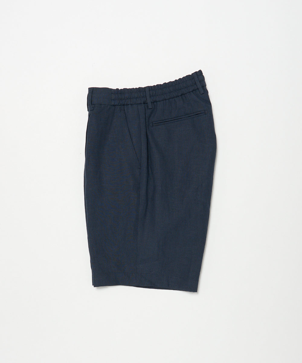 BERWICH | SAKE 1P GYM SHORT セットアップ可能ドローコード リネン