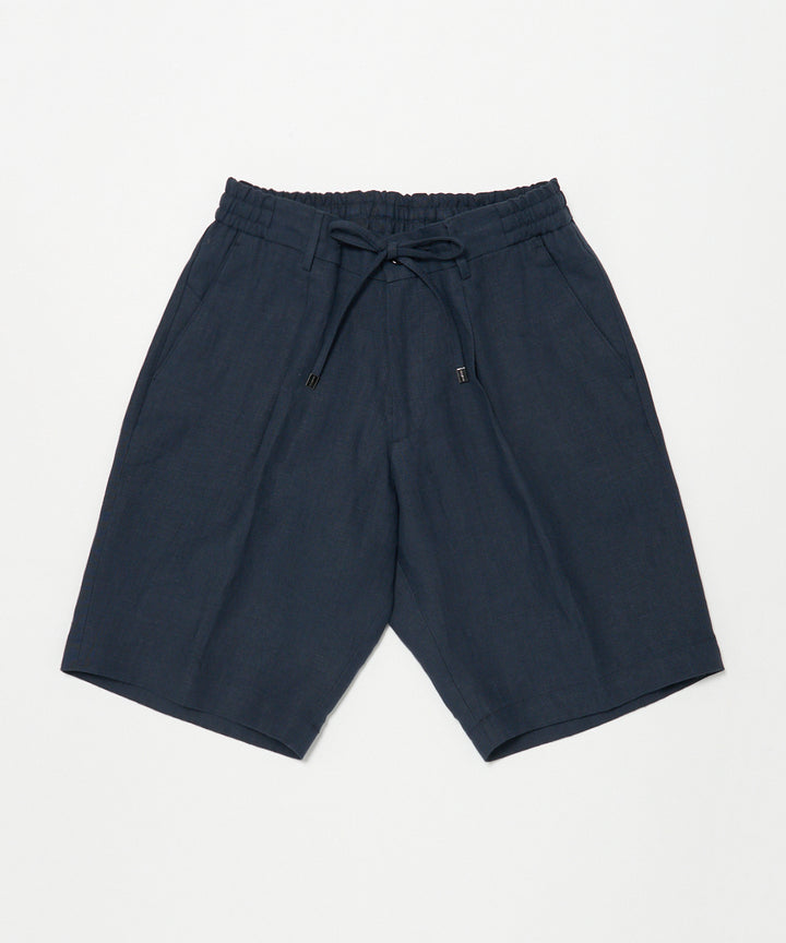 BERWICH | SAKE 1P GYM SHORT セットアップ可能ドローコード リネン