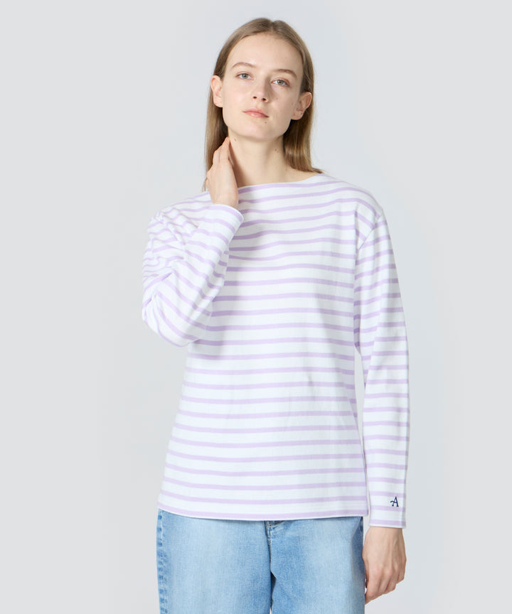 UNISEX ボートネック ロングスリーブ ベーシックフィット