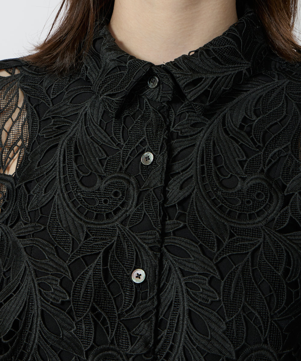 PAISLEY LACE BLOUSE ペイズリー レース ブラウス