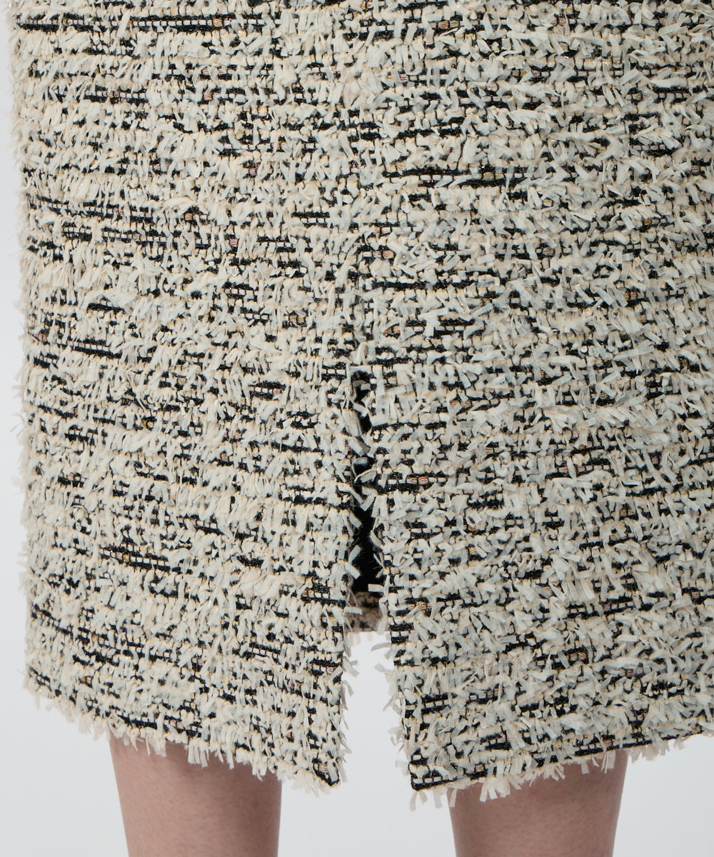 LINTON TWEED SKIRT ツイード スカート