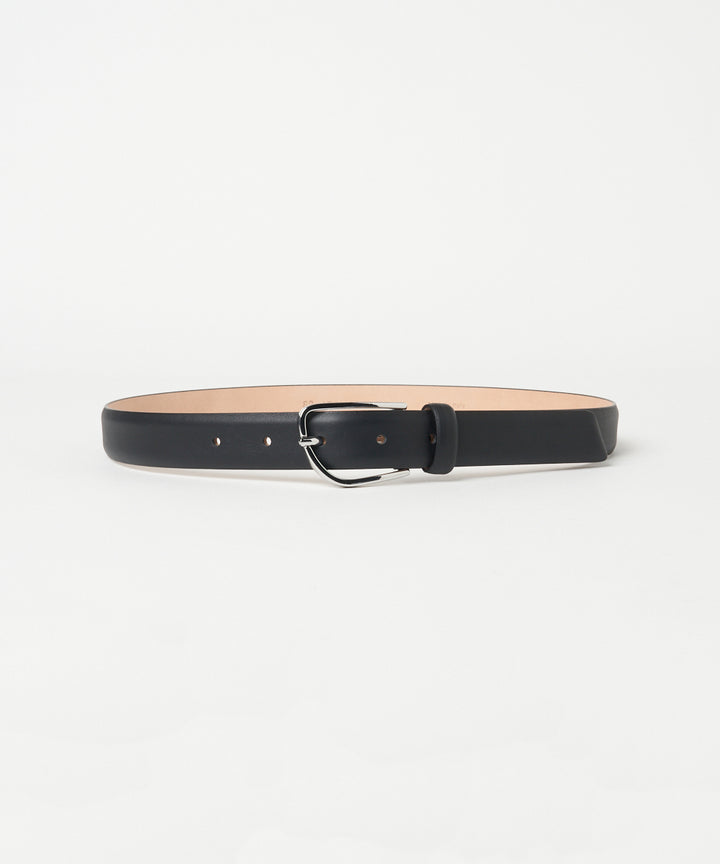 アシンメトリーバックル ベルト NERO (ブラック)